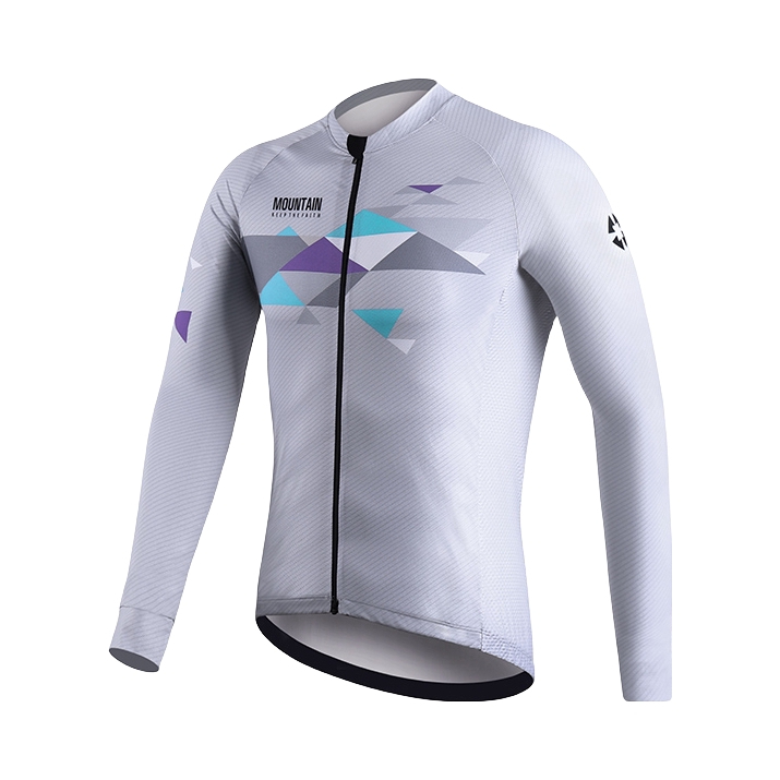 推荐商品：Spakct 自行车公路车长袖骑行服 男女同款 YB211080 冰河灰