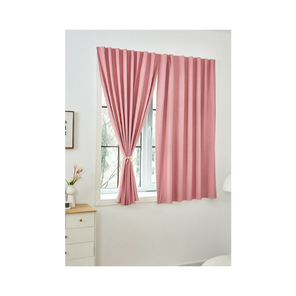 推荐商品：TANYMAMMOM/天亿曼蒙 免打孔魔术贴款 全遮光 窗帘 002