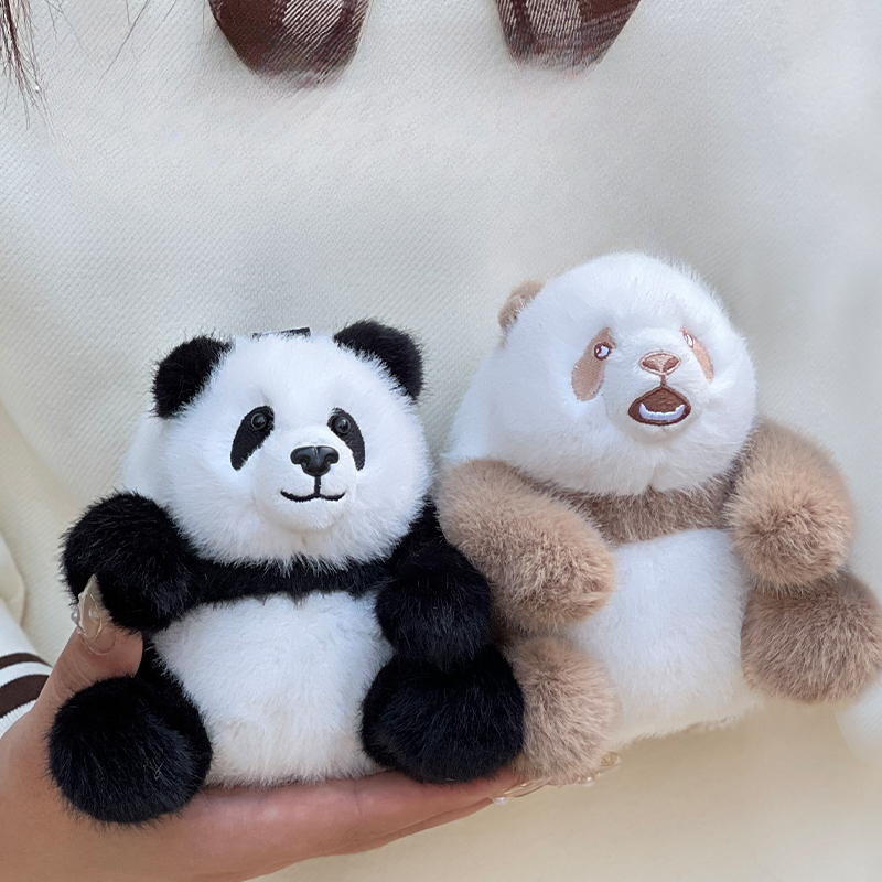 推荐商品：千寻日记 掌中宝 熊猫 毛绒钥匙扣 周边