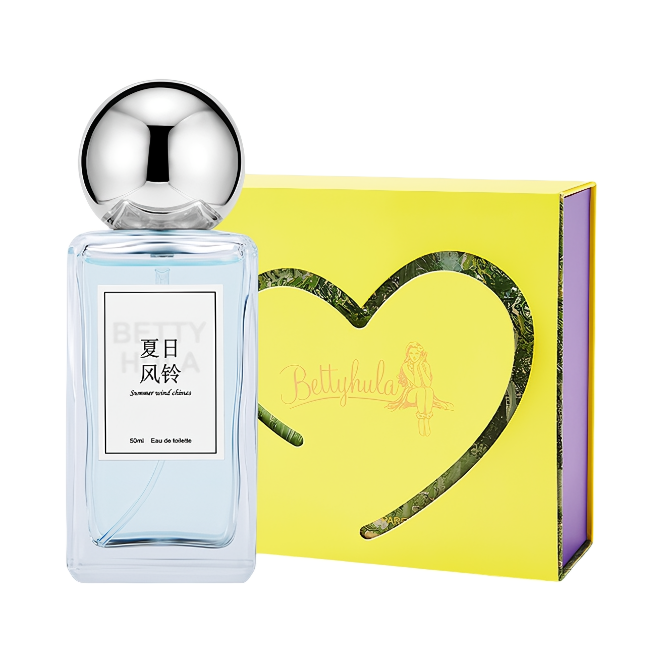 推荐商品：Betty Hula 清新花果香持久女士淡香水礼盒套装