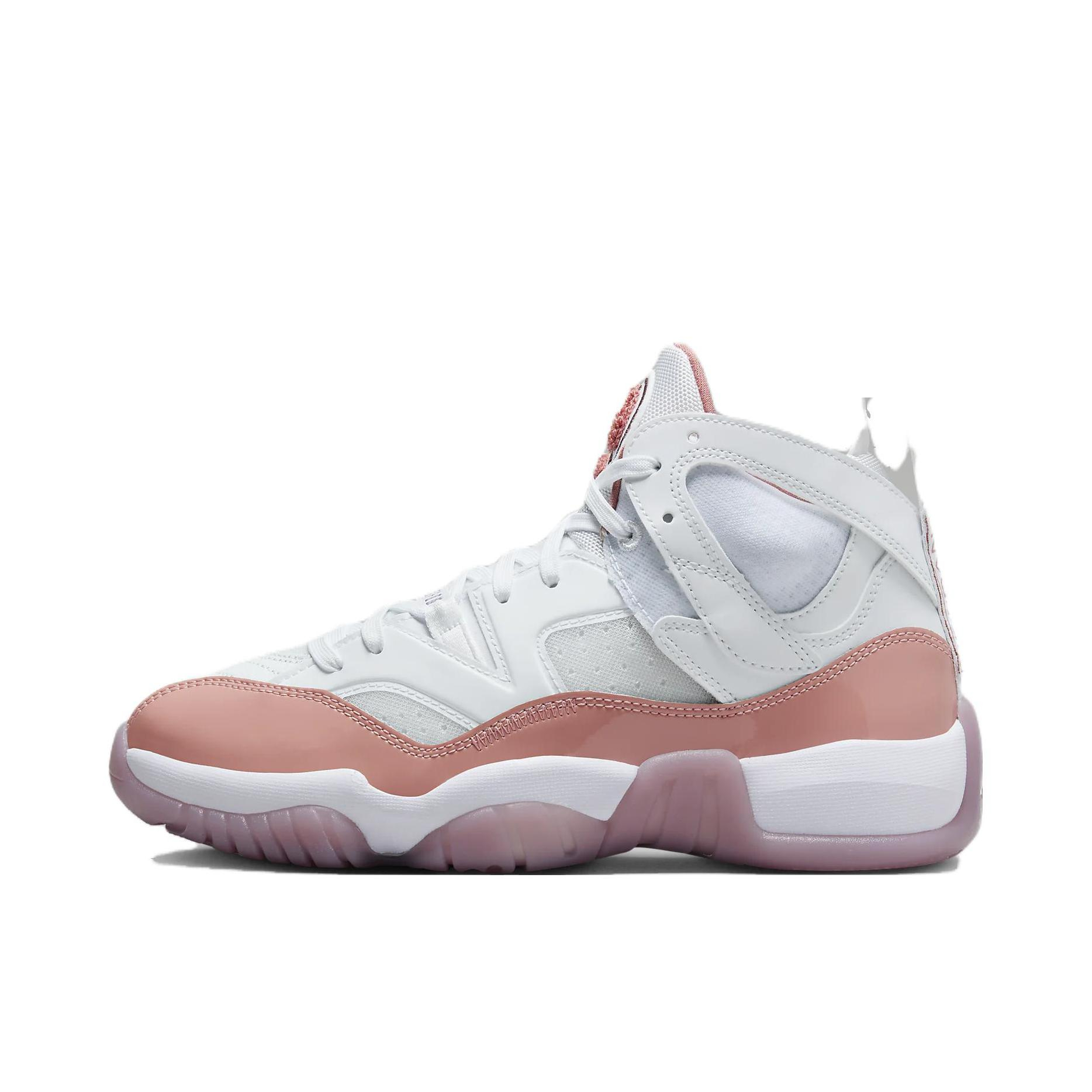 推荐商品：Jordan Jumpman Two Trey 篮球鞋 时尚复古减震防滑耐磨缓震实战 女款/白色/粉色
