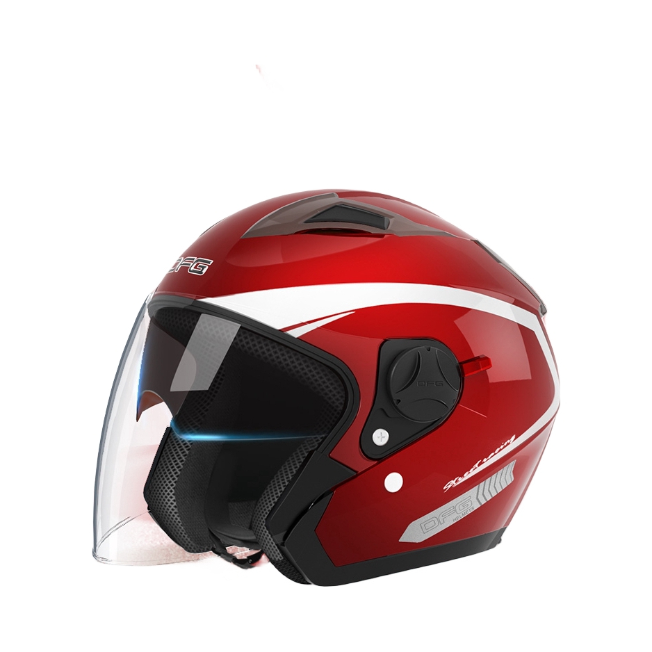 推荐商品：DFG 719 保暖 半盔 电动车头盔