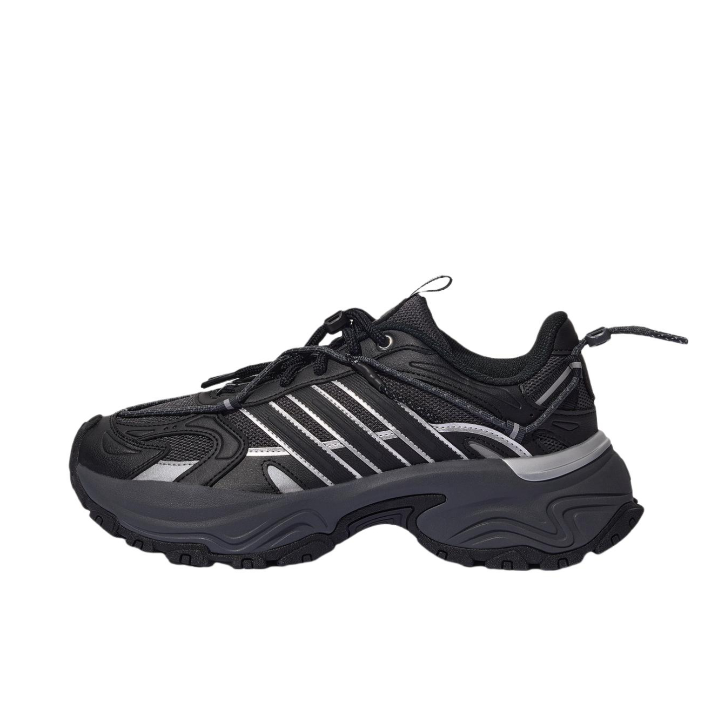 推荐商品：adidas SHADOW FEVER OD 老爹鞋 复古百搭防滑回弹 黑色/灰色