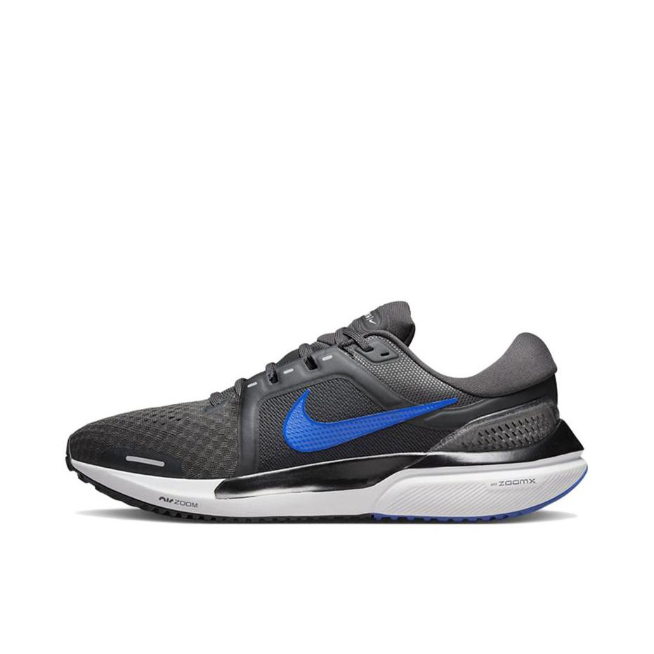 推荐商品：Nike Air Zoom Vomero 16 premium 跑鞋 碳板泡绵减震耐磨轻便透气舒适气垫回弹圆头 黑色/蓝色/白色