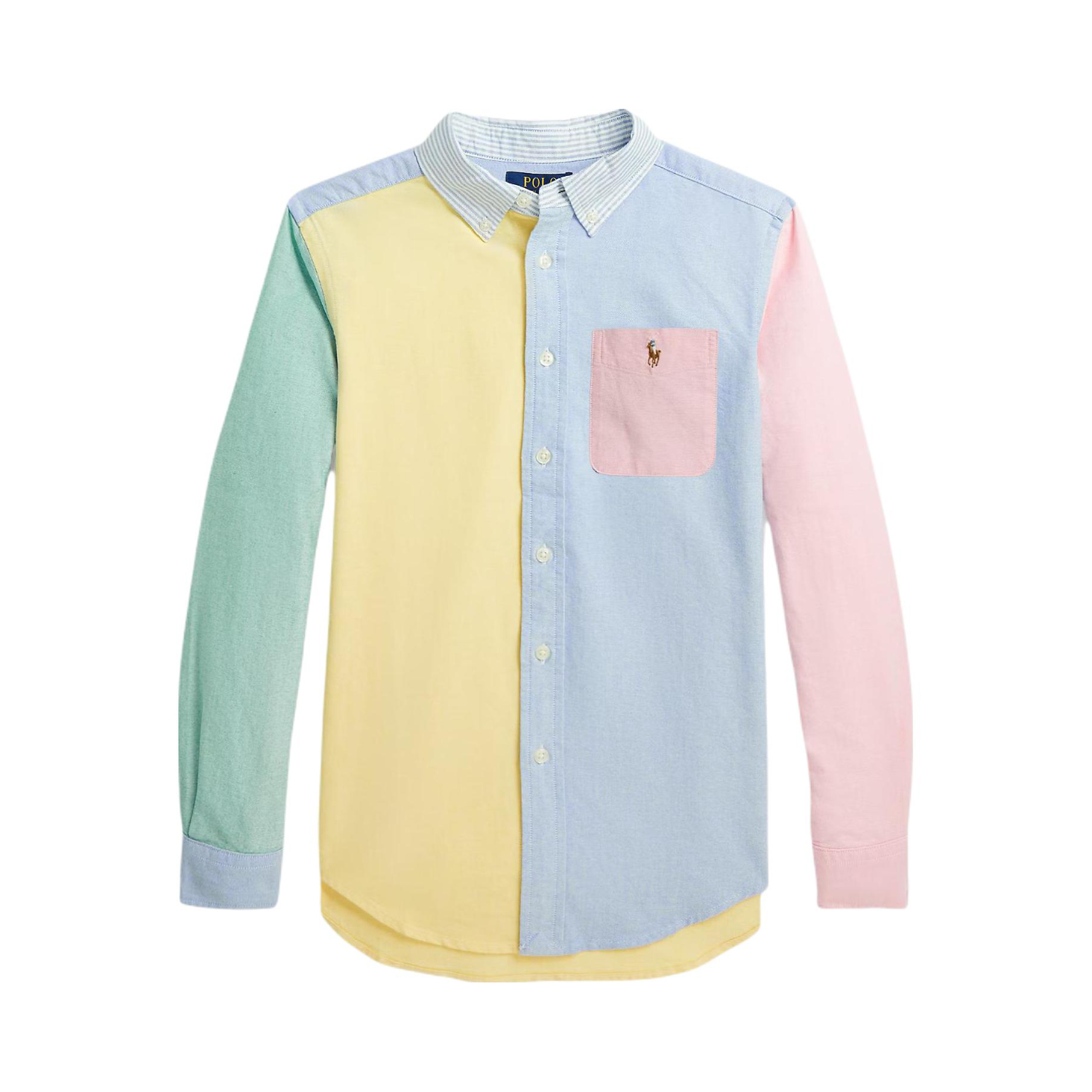 推荐商品：Ralph Lauren/拉夫劳伦童装 透气耐磨长袖衬衫 男大童 323926248 多