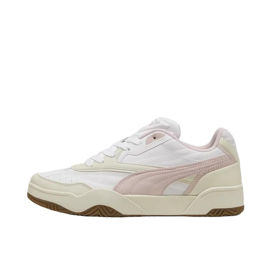 推荐商品：Puma/彪马 TIFOSI 运动休闲鞋 板鞋舒适透气时尚复古 白色/迷雾紫