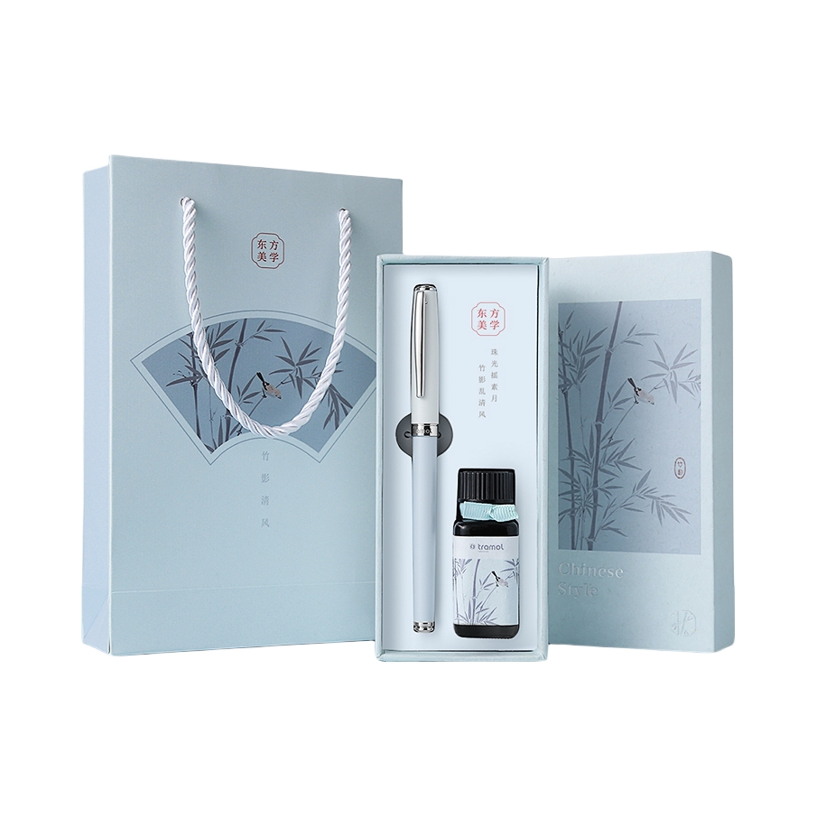 推荐商品：tramol/采墨 T333 梵高系列 F尖0.5mm 墨水笔 钢笔 礼盒装