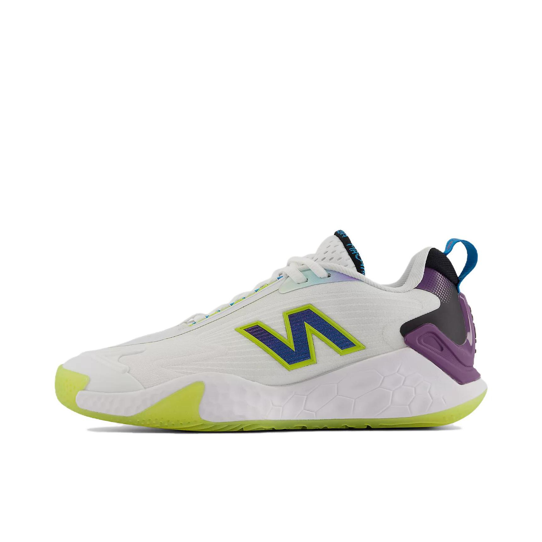 推荐商品：New Balance Foam X CT 舒适百搭 减震耐磨 低帮 网球鞋 女款/白色/紫色