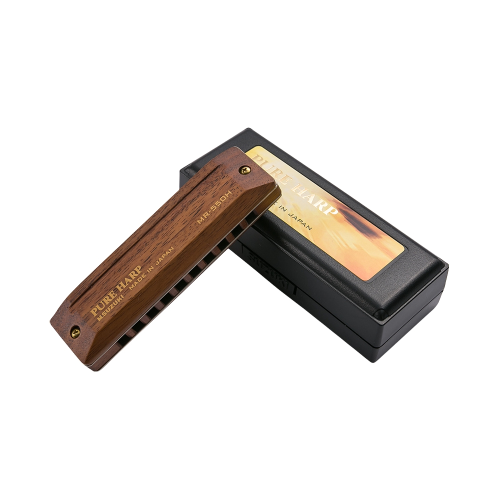 推荐商品：SUZUKI/铃木 MR-550H 10孔专业演奏口琴