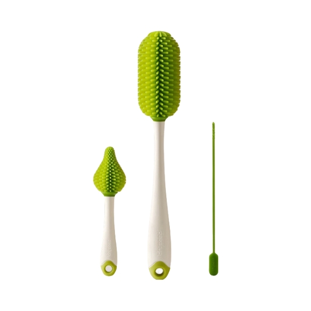 推荐商品：世喜/thyseed 婴儿硅胶奶瓶刷套装