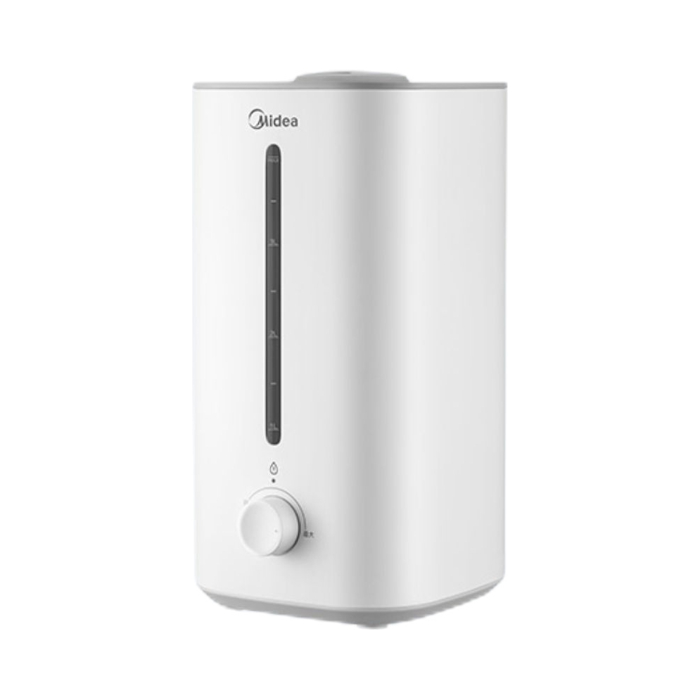 Midea/美的 加湿器 4L 24年新款 大雾量 抗菌 卧室孕妇 低噪静音 银离子材质 客厅 上加水 恒湿 补水 空调房 妇女 白色