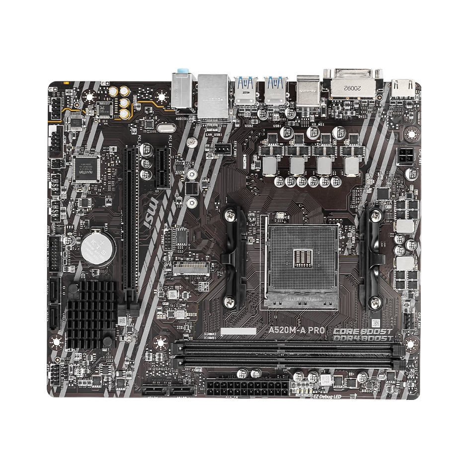 推荐商品：AMD R5-5500/GT + 微星A520芯片组 板U套装 稳定耐用