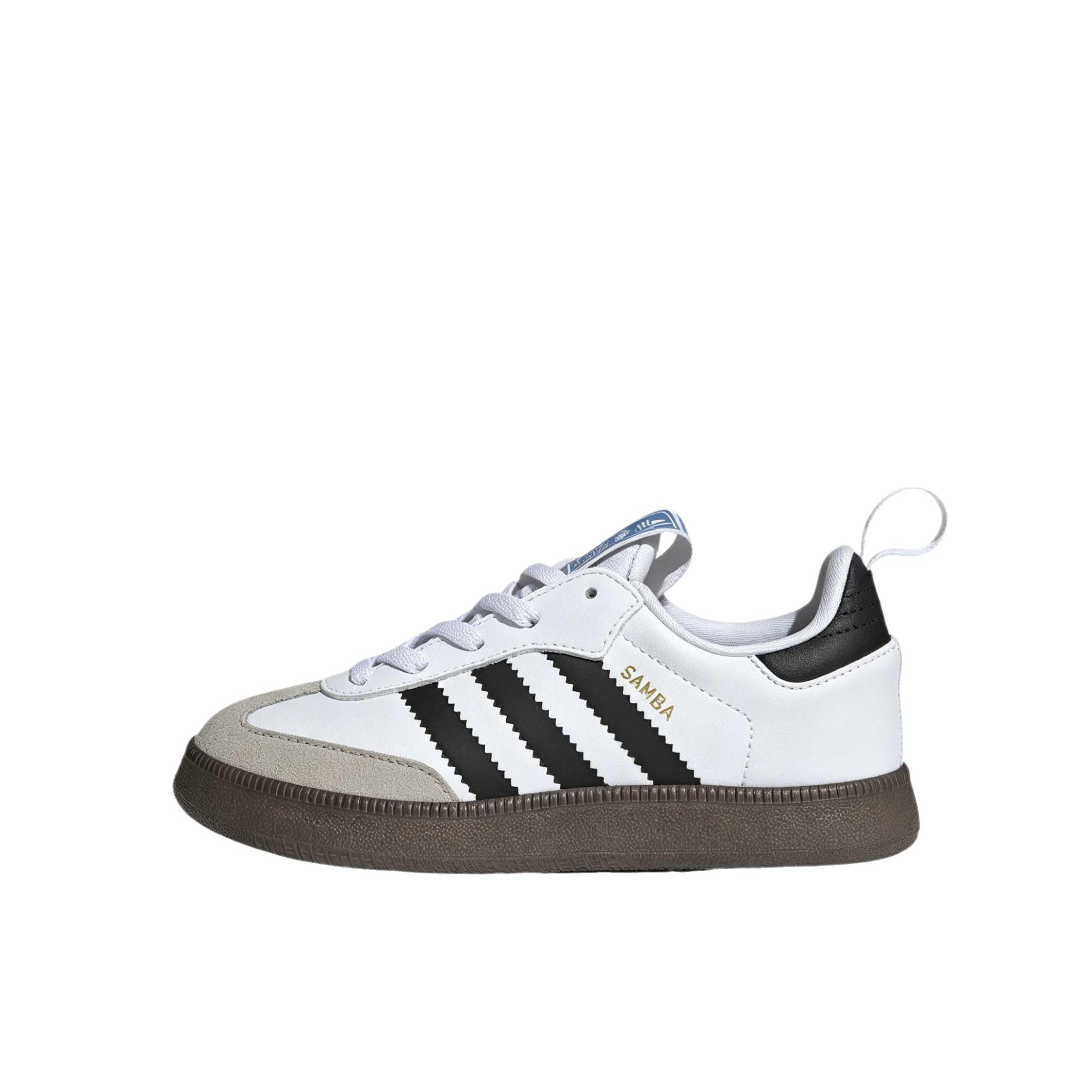 推荐商品：adidas SAMBA OG T头鞋 德训鞋 运动鞋儿童 防滑耐磨减震轻便舒适百搭 小童/白色/黑色