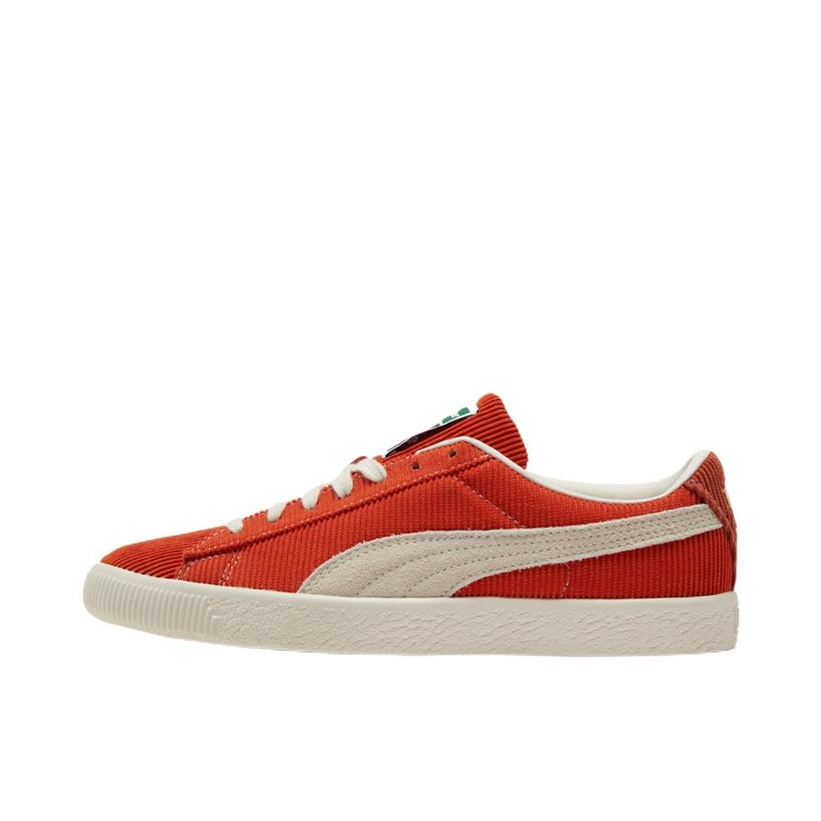 推荐商品：Puma/彪马 Basket VTG 板鞋 复古耐磨潮流时尚舒适轻便运动 BUTTER GOODS联名/橘色/米白