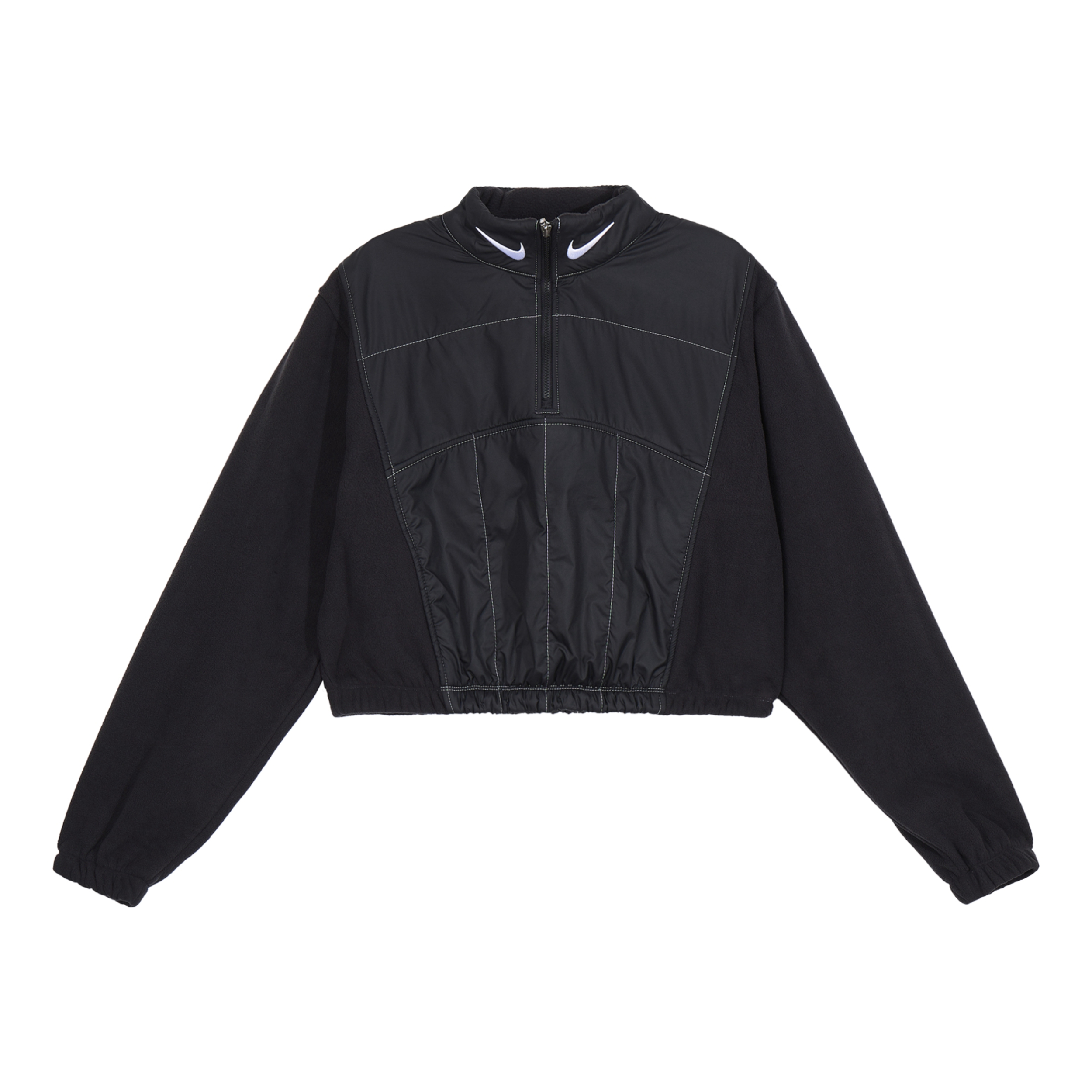 Nike 女装 SPORTSWEAR SWOOSH EASY PLUSH 摇粒绒舒适休闲长袖夹克 DD5613