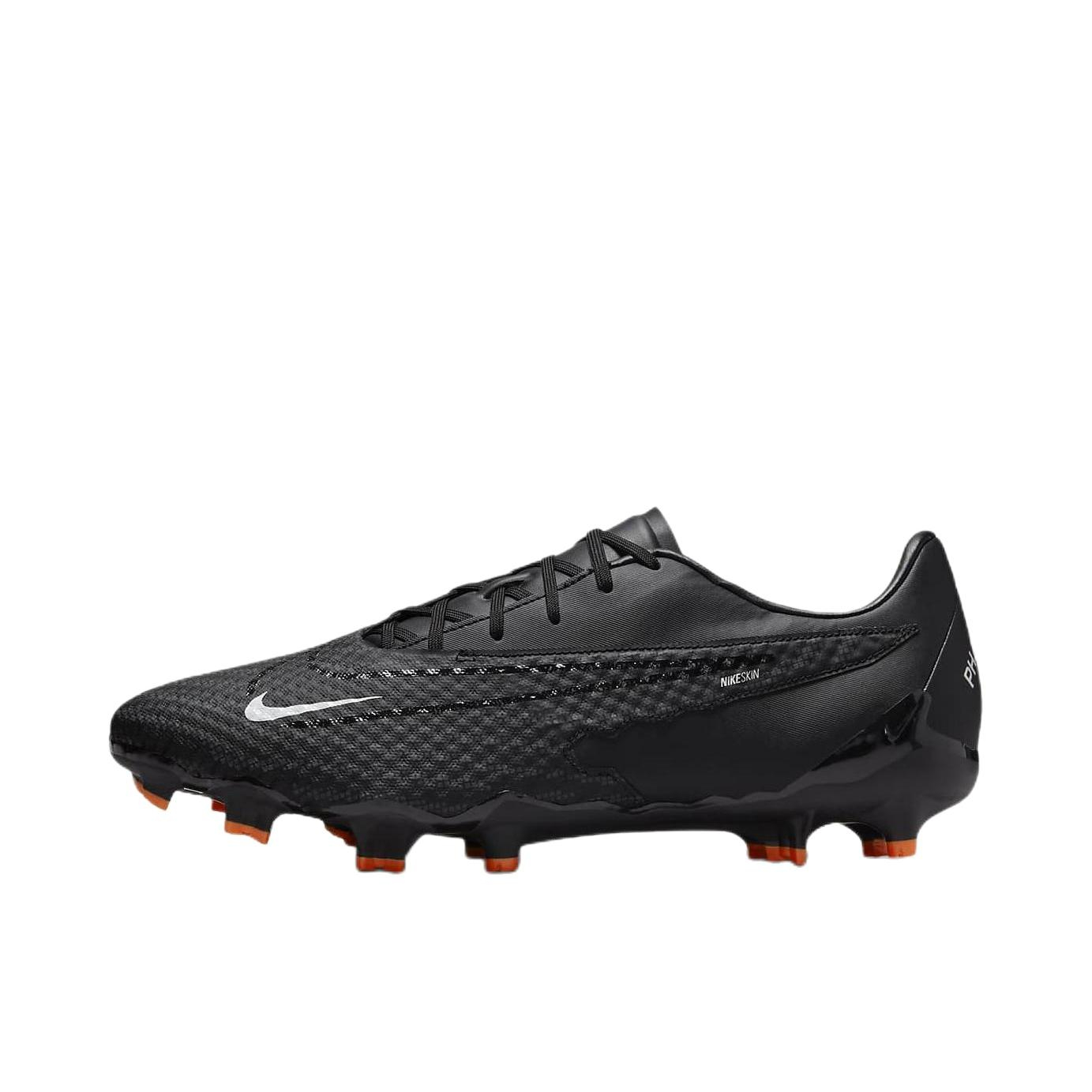 推荐商品：Nike Phantom GX Academy MG/FG 足球鞋 中端混钉多场地人造草地天然草地防滑耐磨 纯黑