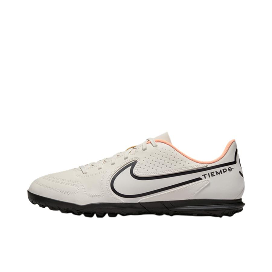 推荐商品：Nike Tiempo Legend 9 Club TF 低端 胶质碎钉 人造草地 抗冲击 硬草地 足球鞋 灰色