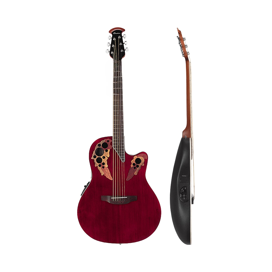 推荐商品：OVATION/奥威逊 CS24 CE44 CE48系列葡萄音孔初学者民谣吉他