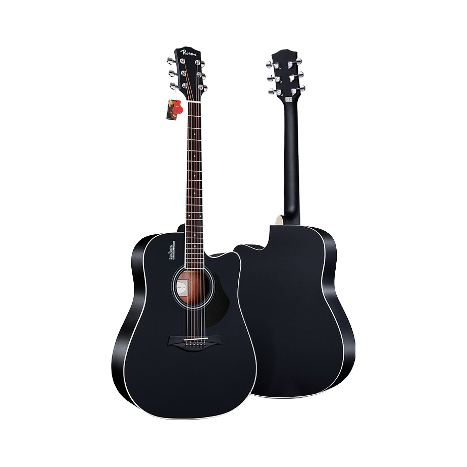 推荐商品：Rosen/卢森 G11新手入门单板民谣木吉他零基础电箱