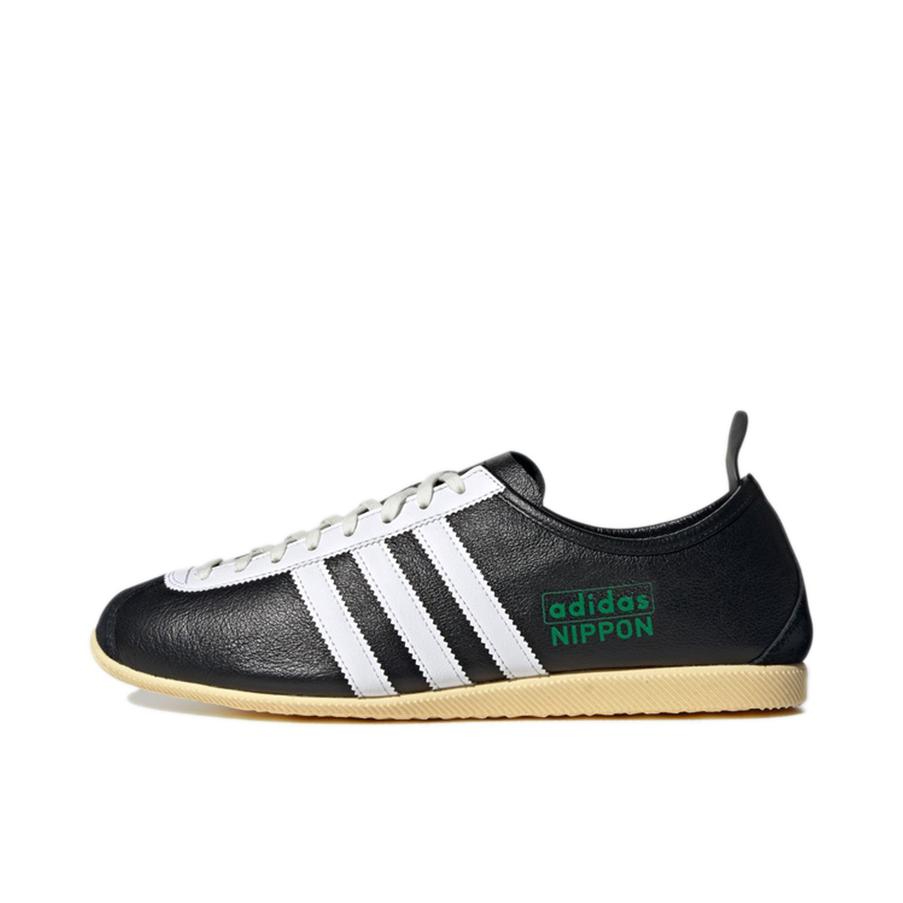 推荐商品：adidas Originals Nippon 舒适轻便 防滑耐磨 时尚百搭 复古 运动休闲鞋 黑色/白色