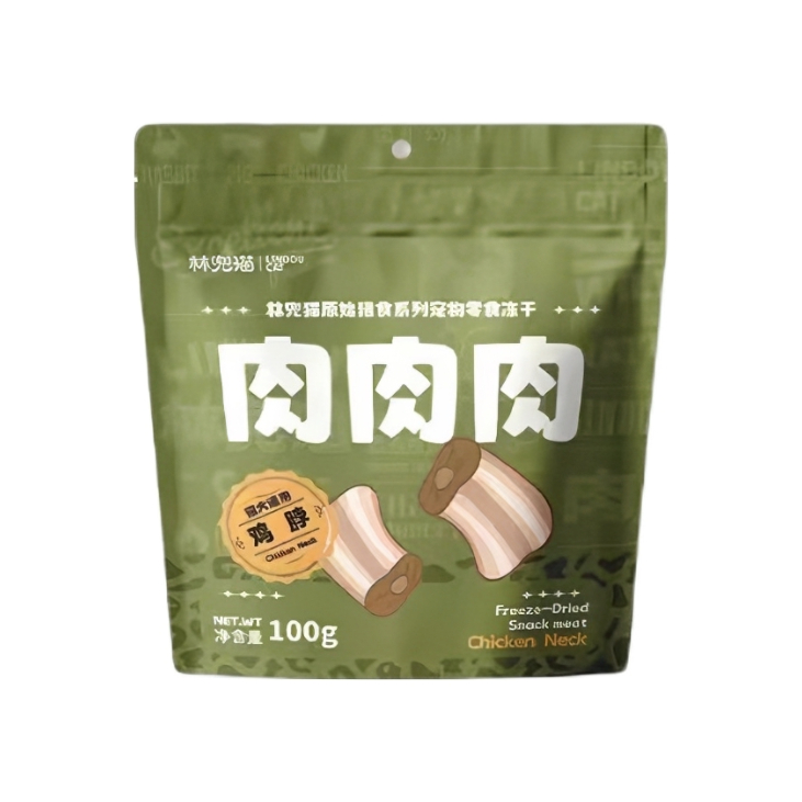 推荐商品：LNDOU CAT/林兜猫 狗狗猫咪冻干零食乌鸡腿鸡翅鸡脖兔排整支鸡腿奖励