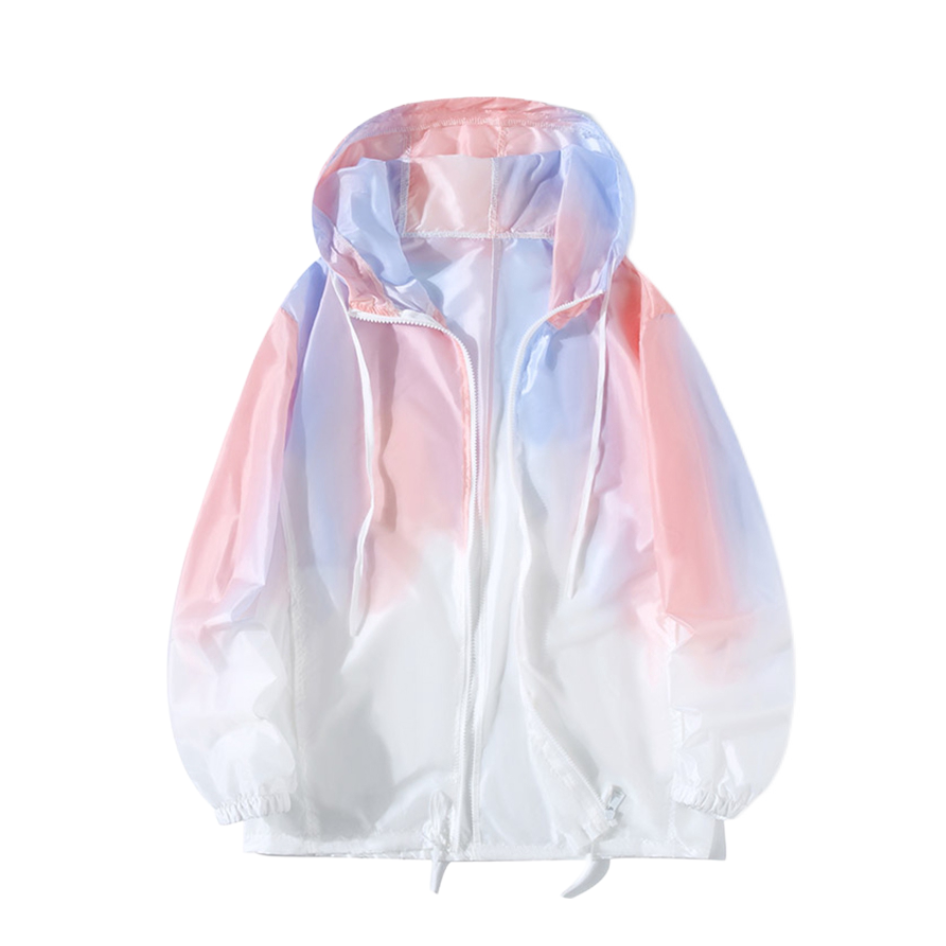 推荐商品：ADOONGA/屁屁猩  防紫外线速干直筒连帽防晒服 男女同款 ADGA-LY09-T510 粉