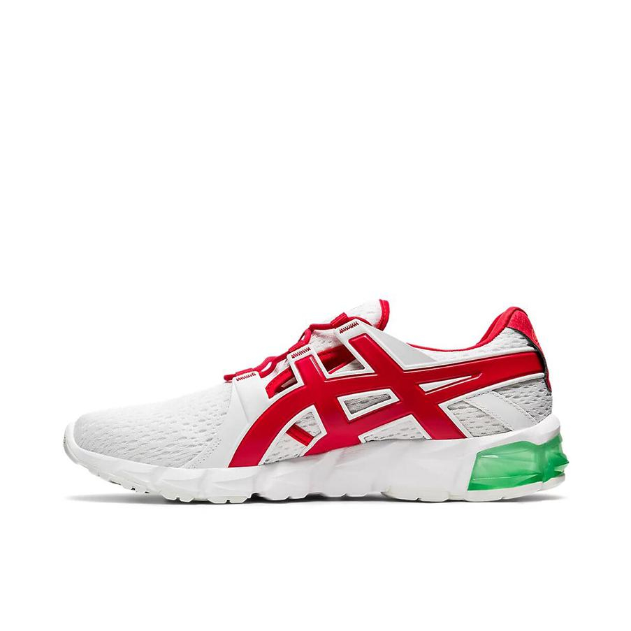 推荐商品：Asics/亚瑟士 Gel-Quantum 90 减震回弹 防滑耐磨 舒适透气 轻便 织物 跑鞋 可口可乐联名/白色/红色