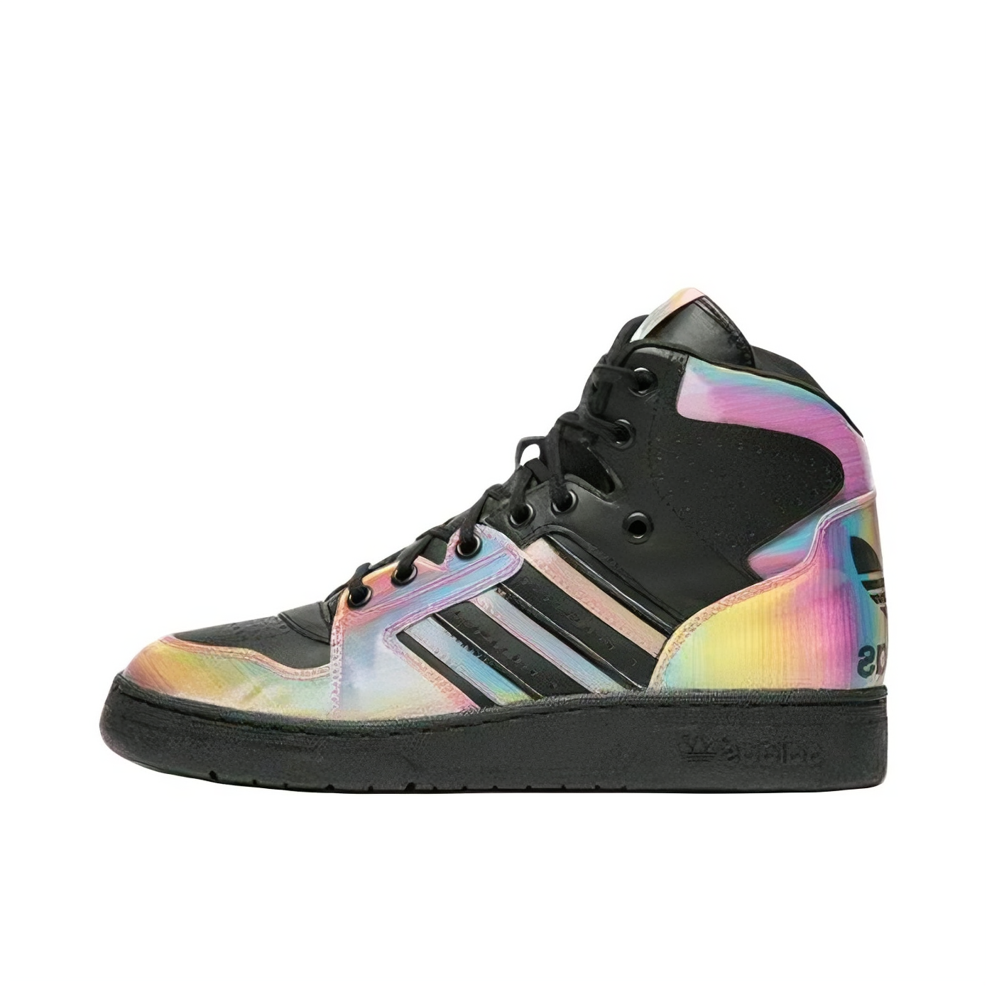 推荐商品：adidas Instinct 减震耐磨 运动休闲鞋 女款/Simplicity Redefined Rita Ora联名/黑色/镭射