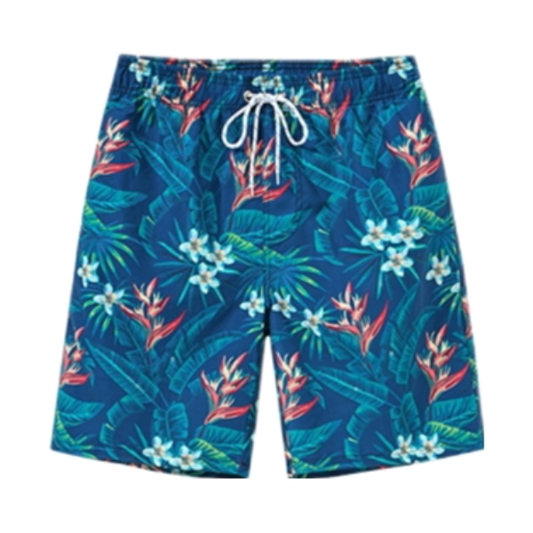 推荐商品：ESCATCH 海边可下水速干透气防尴尬平角泳裤 ES7A 升级弹力款绿丛林