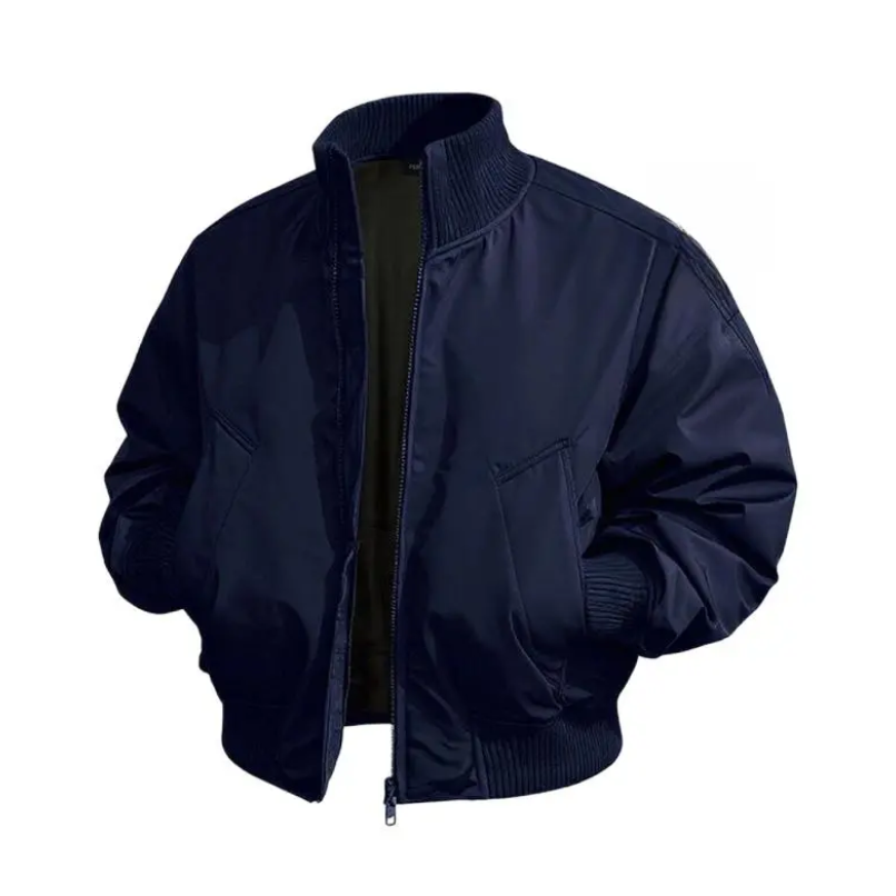 推荐商品：【李泊文同款】PERK EGLE 防风防泼水机能立领短款工装夹克 PER045J5232JMF 藏青