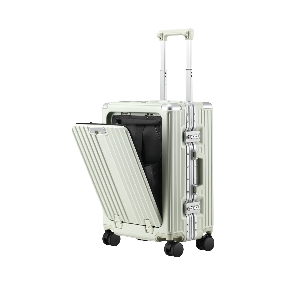 推荐商品：Dream traveller/梦旅者 商务前开口拉杆箱万向轮登机密码旅行箱