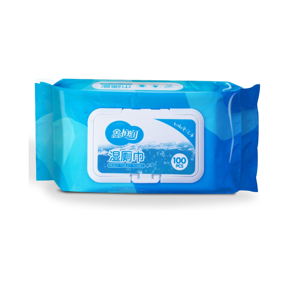 推荐商品：鑫恒润 如厕湿巾 无纺布系列 湿厕巾擦屁股卫生湿巾纸 袋装带盖