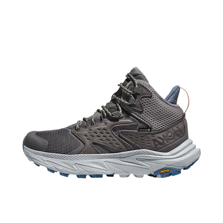 推荐商品：HOKA ONE ONE Anacapa 2 牛皮 增高 防滑耐磨 织物 合成革 防水 登山鞋 户外休闲鞋 女款/星空灰/幻影灰