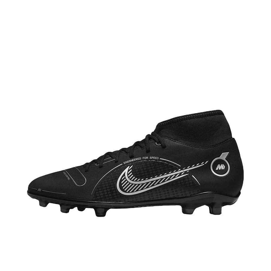 推荐商品：Nike Mercurial Superfly 8 Club MG 多低端 胶质短钉 场地 足球鞋 黑色/白色