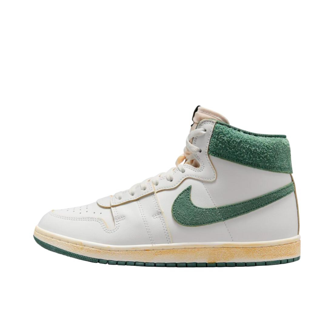 推荐商品：Nike Air Ship SP 运动休闲鞋 时尚复古舒适透气缓震轻便防滑耐磨实战圆头 Green Stone/白色/绿色