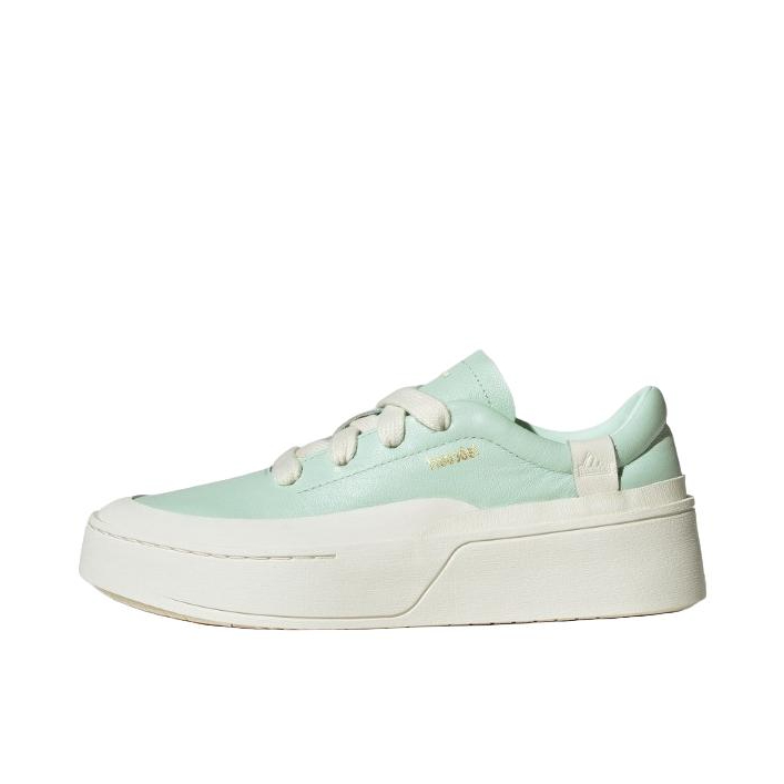 推荐商品：adidas FOS Labcourt Trainers 板鞋 耐磨增高百搭舒适 蓝绿色/汉玉白