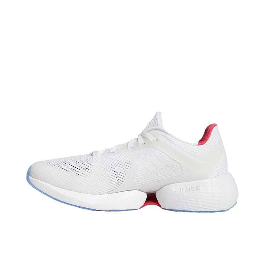 推荐商品：adidas Alphatorsion 360 跑鞋 网面透气舒适轻便防滑耐磨织物缓震回弹 白红