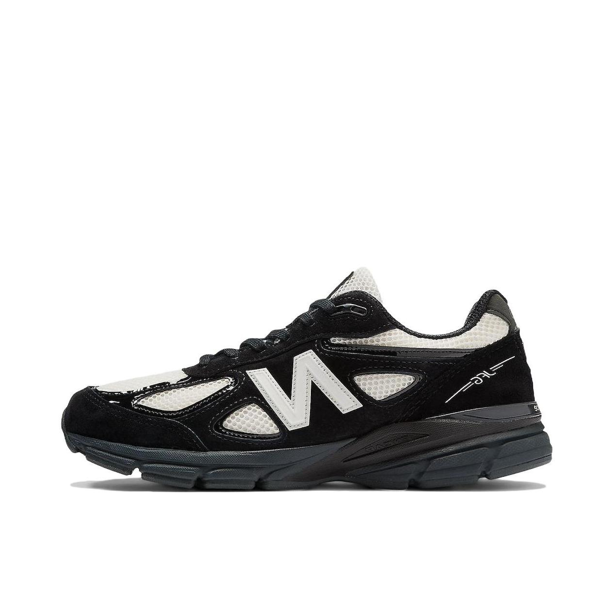 推荐商品：New Balance 990 V4 网布 织物 舒适轻便 减震 防滑耐磨 复古 运动休闲鞋 Joe Freshgoods联名/熊猫/黑色/白色