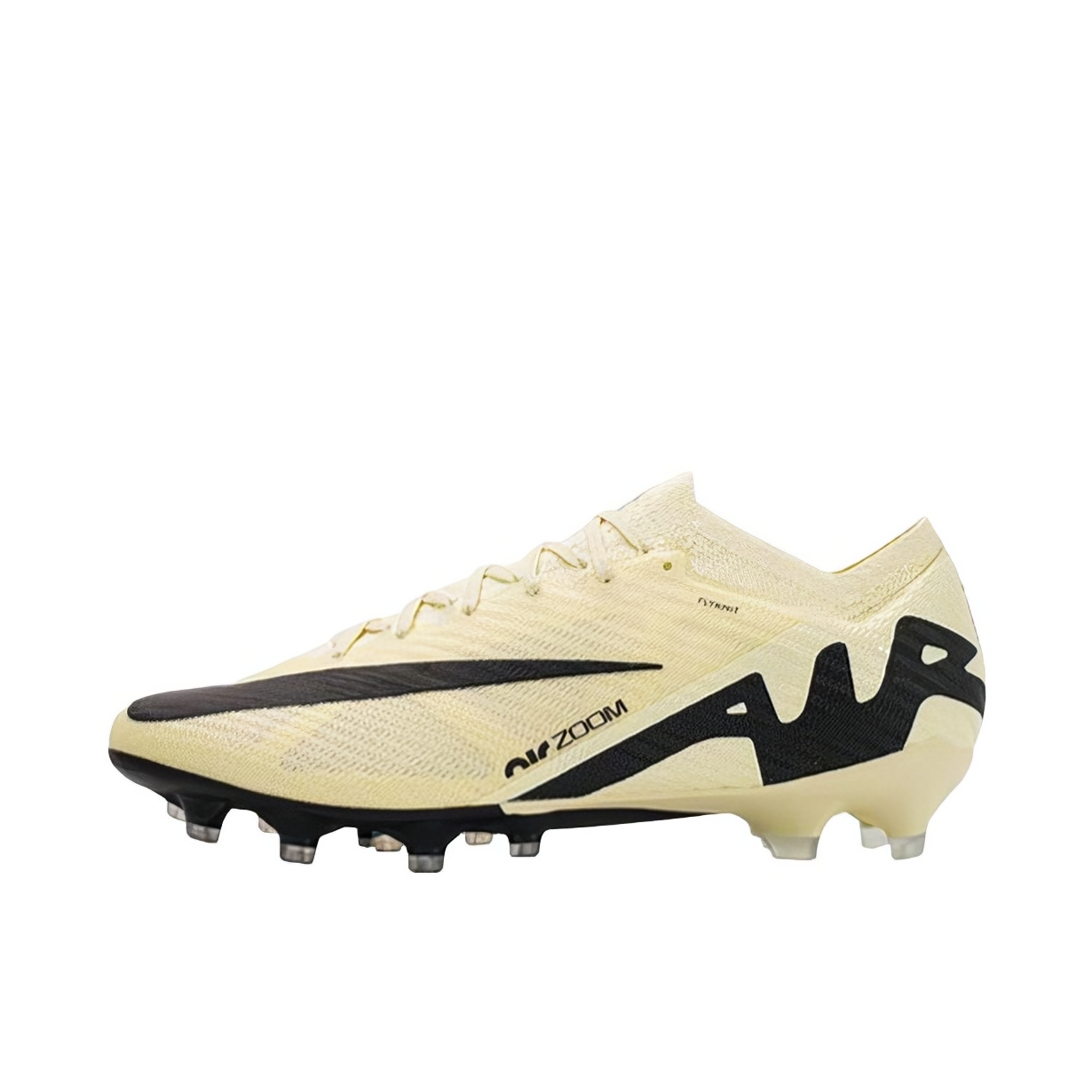 推荐商品：Nike Mercurial Vapor 15 Elite Pro AG 超顶级 胶质短钉 人造草地 防滑耐磨 足球鞋 黑色/黄色