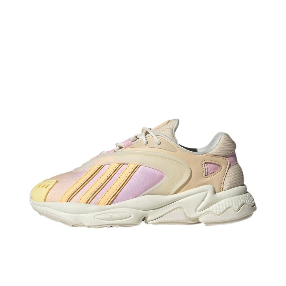 推荐商品：adidas Originals Oztral 防滑耐磨 减震 舒适轻便 潮流百搭 运动 休闲鞋 女款/黄色/橘色