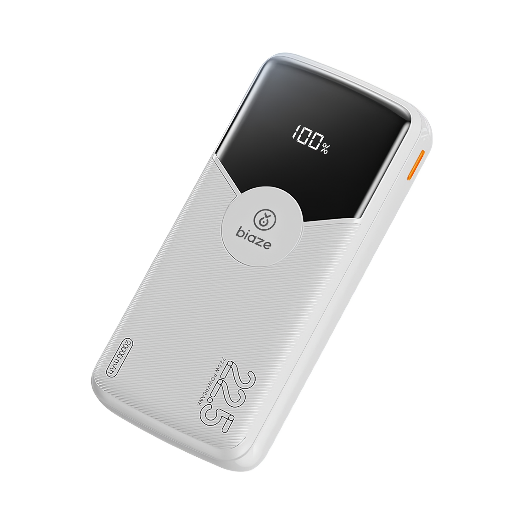 推荐商品：BIAZE/毕亚兹 20000mAh 22.5W 超级快充 移动电源 小巧 科技感