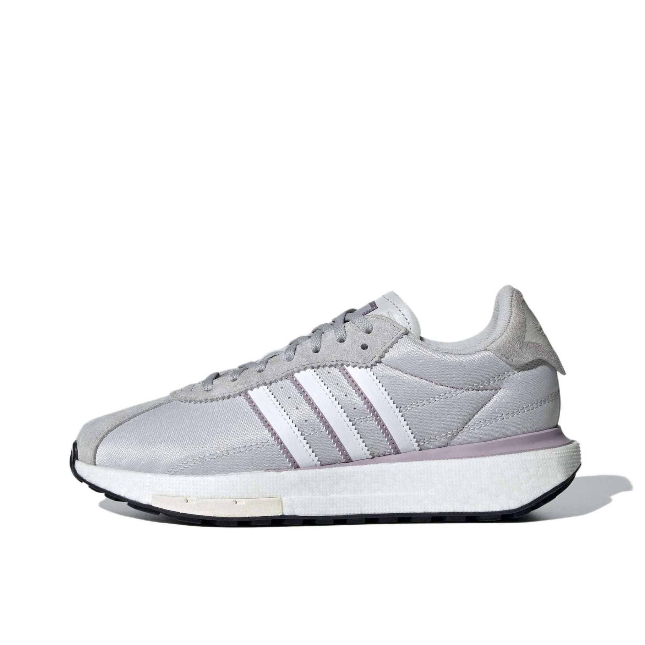 推荐商品：adidas originals Countgy Xlg Boost 运动休闲鞋 减震防滑耐磨舒适百搭经典复古 女款/灰色/银色