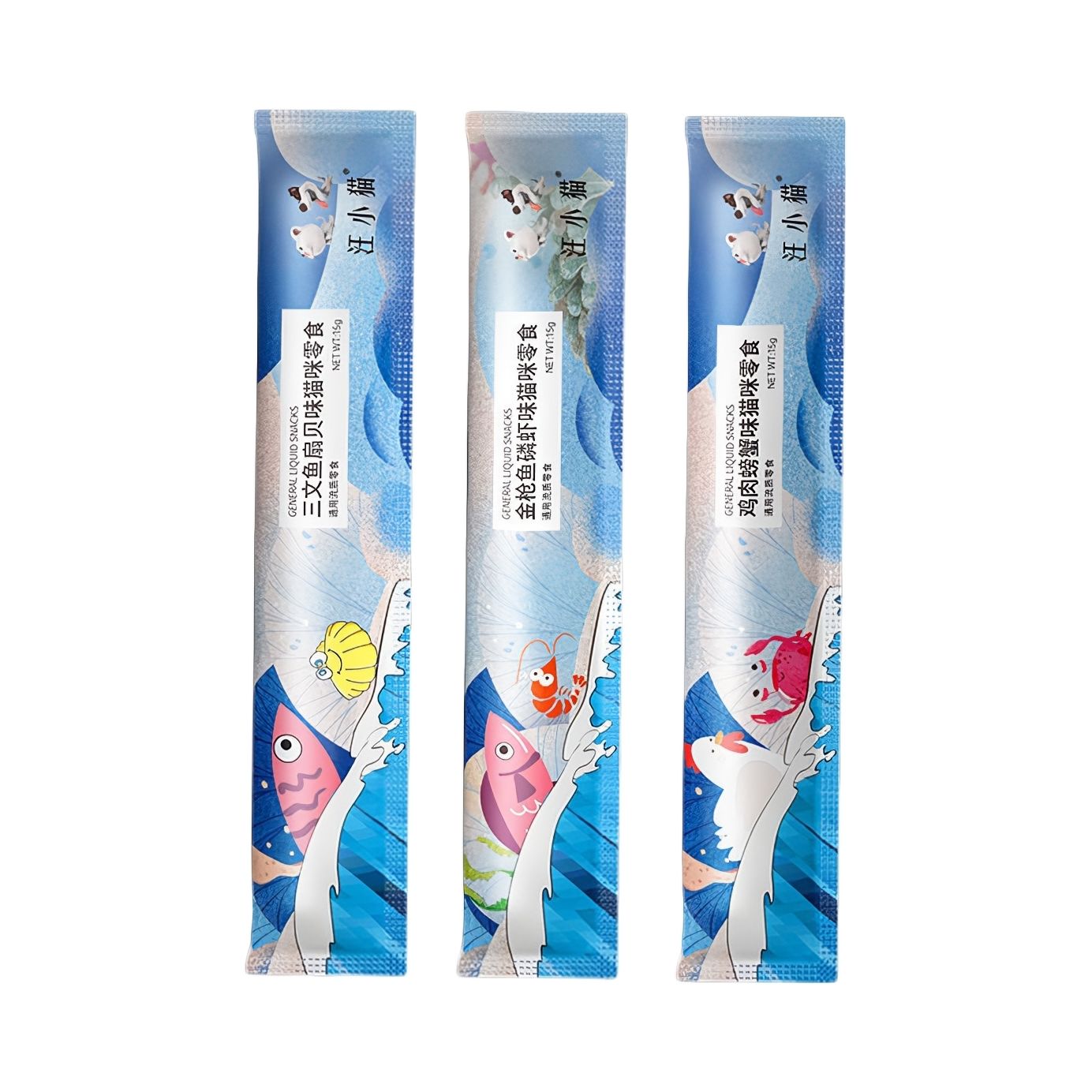 推荐商品：汪小猫 全价零食猫条增肥发腮