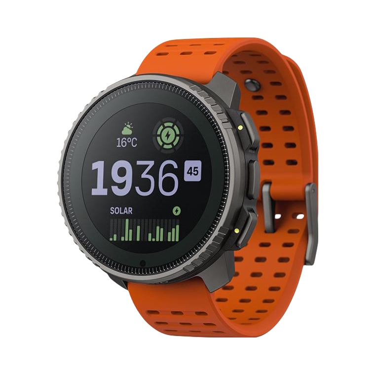 推荐商品：SUUNTO/颂拓 Vertical 精钢版太阳能充电钛合金专业运动户外跑步骑登山心率智能男女同款手表