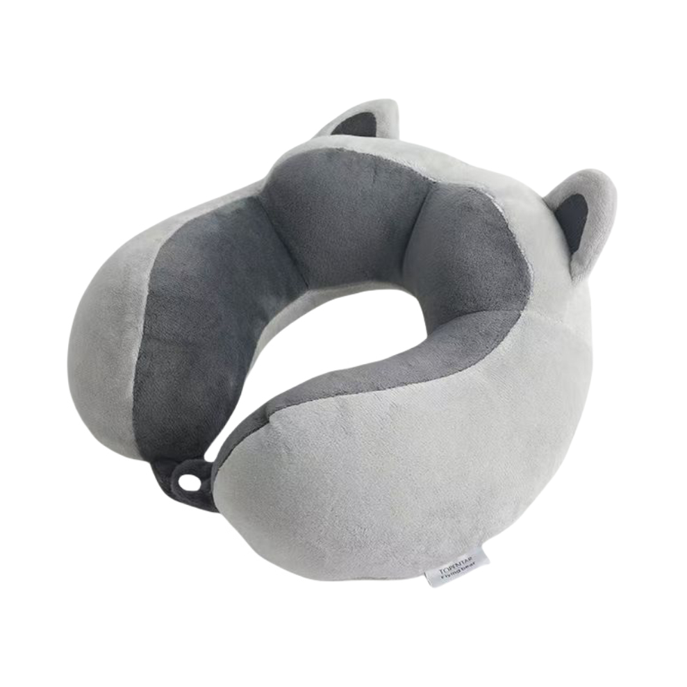 推荐商品：槿元 双驼峰耳朵款 U型枕 17*19cm