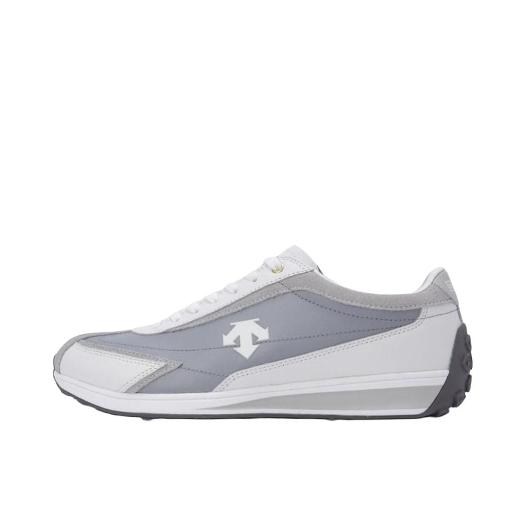 推荐商品：DESCENTE/迪桑特 Cron Racer 减震 耐磨 百搭 运动休闲鞋 灰色/白色 
