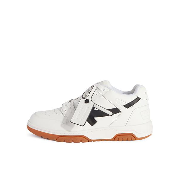 推荐商品：OFF-WHITE Out Of Office 时尚简约 休闲百搭 舒适圆头 防滑耐磨 牛皮 板鞋 米色/棕色/黑色