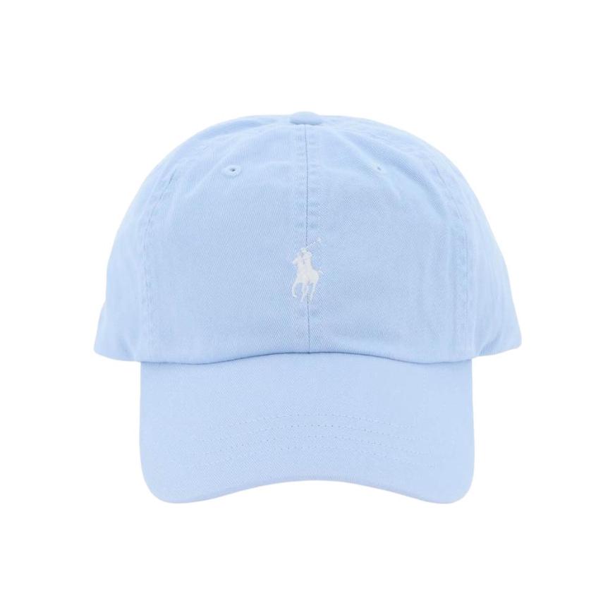 Ralph Lauren/拉夫劳伦 24SS休闲刺绣logo时尚百搭鸭舌帽 211912843 蓝色013