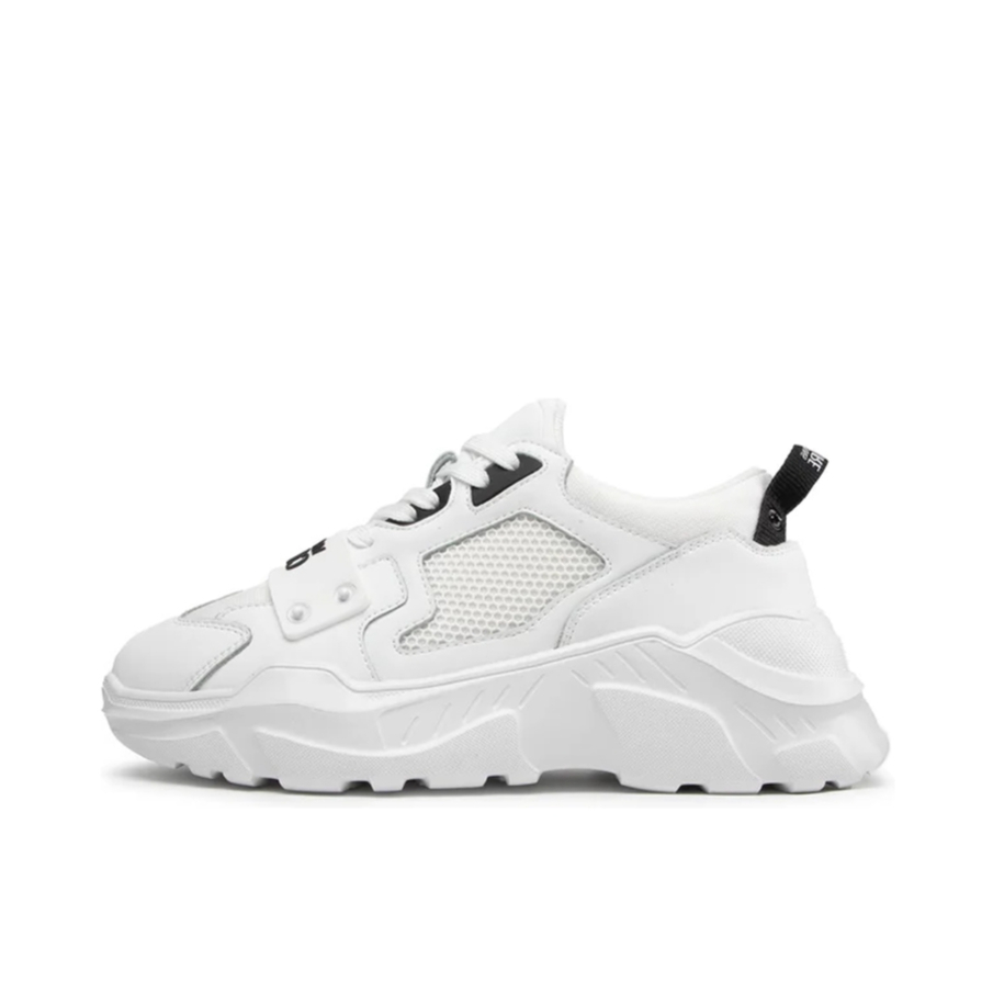 推荐商品：Versace Jeans Speedtrack 户外 运动休闲鞋 72YA3SC4-ZP094_MD7 白色/黑色