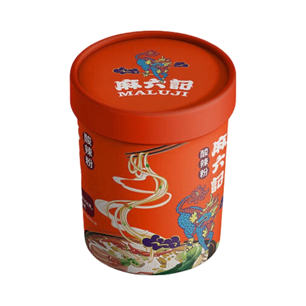 推荐商品：麻六记 酸辣粉 桶装 充饥 方便食品 懒人速食 宿舍夜宵 酸爽